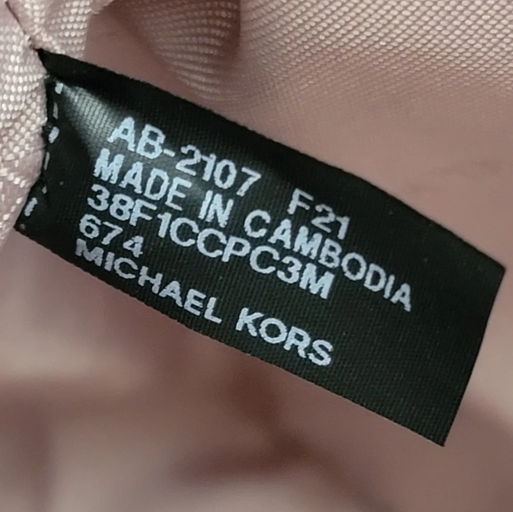 Michael Kors Cindy LG Crossbody Pink - Picture 4 of 6